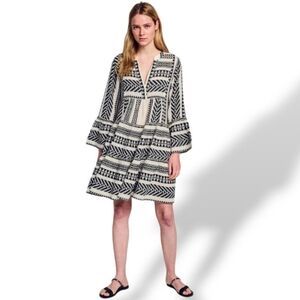 Devotion Twins Ella graphic-print dress Size M